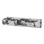 Load image into Gallery viewer, Locking Toilet Tissue Dispenser, 12.38 X 4.5 X 2.75, Chrome
