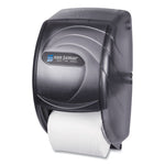 Load image into Gallery viewer, Duett Standard Bath Tissue Dispenser, Oceans, 7.5 X 7 X 12.75, Transparent Black Pearl
