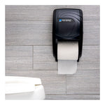 Load image into Gallery viewer, Duett Standard Bath Tissue Dispenser, Oceans, 7.5 X 7 X 12.75, Transparent Black Pearl
