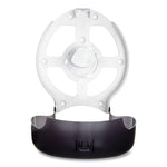 Load image into Gallery viewer, Single 12&quot; Jbt Bath Tissue Dispenser, Classic, 1 Roll, 12.9 X 5.63 X 14.88, Transparent Black Pearl
