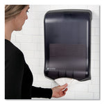 Load image into Gallery viewer, Ultrafold Multifold/c-fold Towel Dispenser, Classic, 11.75 X 6.25 X 18, Black Pearl
