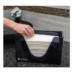 Load image into Gallery viewer, Countertop Folded Towel Dispenser, 11 X 4.38 X 7, Black Pearl

