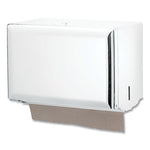 Load image into Gallery viewer, Singlefold Paper Towel Dispenser, 10.75 X 6 X 7.5, White

