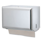 Load image into Gallery viewer, Singlefold Paper Towel Dispenser, 10.75 X 6 X 7.5, Chrome
