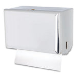 Load image into Gallery viewer, Singlefold Paper Towel Dispenser, 10.75 X 6 X 7.5, Chrome

