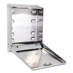 Load image into Gallery viewer, C-fold/multifold Towel Dispenser, 11.38 X 4 X 14.75, Stainless Steel
