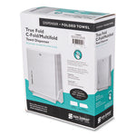 Load image into Gallery viewer, True Fold C-fold/multifold Paper Towel Dispenser, 11.63 X 5 X 14.5, White
