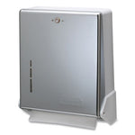 Load image into Gallery viewer, True Fold C-fold/multifold Paper Towel Dispenser, 11.63 X 5 X 14.5, Chrome
