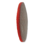 Load image into Gallery viewer, Ez Care Heavy Duty Scrub Pad, 16&quot; Diameter, Red/gray, 5/carton
