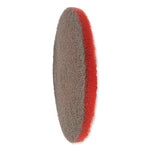 Load image into Gallery viewer, Ez Care Heavy Duty Scrub Pad, 16&quot; Diameter, Red/gray, 5/carton

