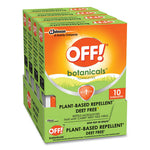 Load image into Gallery viewer, Botanicals Insect Repellant, Box, 10 Wipes/pack, 8 Packs/carton
