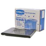 Load image into Gallery viewer, Insect-repellent Trash Bags, 45 Gal, 2 Mil, 40&quot; X 45&quot;, Black, 65/box

