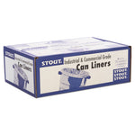 Load image into Gallery viewer, Total Recycled Content Plastic Trash Bags, 60 Gal, 1.5 Mil, 36&quot; X 58&quot;, Brown/black, 100/carton
