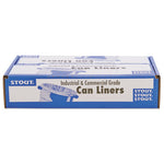 Load image into Gallery viewer, Total Recycled Content Plastic Trash Bags, 60 Gal, 1.5 Mil, 38&quot; X 60&quot;, Brown/black, 100/carton
