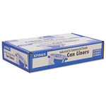 Load image into Gallery viewer, Total Recycled Content Plastic Trash Bags, 45 Gal, 1.5 Mil, 40&quot; X 48&quot;, Brown/black, 100/carton
