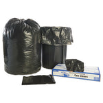 Load image into Gallery viewer, Total Recycled Content Plastic Trash Bags, 65 Gal, 1.5 Mil, 50&quot; X 51&quot;, Brown/black, 100/carton
