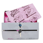 Load image into Gallery viewer, Plastic Feminine Hygiene Disposal Bag Dispenser, Gray
