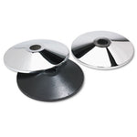 Load image into Gallery viewer, Adjusta-tape Crowd Control Stanchion Base Only, Polished Aluminum, 14&quot; Diameter, Silver, 2/box
