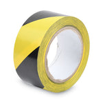 Load image into Gallery viewer, Hazard Marking Aisle Tape, 2&quot; X 108 Ft, Black/yellow
