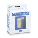 Load image into Gallery viewer, Visitor Arrival/departure Chime, Battery Operated, 2.75 X 2 X 4.25, Gray
