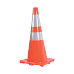 Load image into Gallery viewer, Traffic Cone, 14 X 14 X 28, Orange/silver
