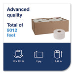 Load image into Gallery viewer, Advanced Jumbo Bath Tissue, Septic Safe, 2-ply, White, 3.48&quot; X 751 Ft, 12 Rolls/carton
