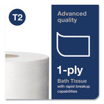 Load image into Gallery viewer, Advanced Jumbo Bath Tissue, Septic Safe, 1-ply, White, 3.48&quot; X 1,200 Ft, 12 Rolls/carton
