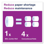 Load image into Gallery viewer, Advanced Jumbo Bath Tissue, Septic Safe, 1-ply, White, 3.48&quot; X 1,200 Ft, 12 Rolls/carton
