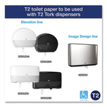 Load image into Gallery viewer, Advanced Mini-jumbo Roll Bath Tissue, Septic Safe, 2-ply, White, 3.48&quot; X 751 Ft, 12 Rolls/carton
