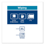 Load image into Gallery viewer, Paper Wiper, Centerfeed, 2-ply, 9 X 13, White, 800/roll, 2 Rolls/carton
