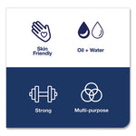 Load image into Gallery viewer, Industrial Paper Wiper, 4-ply, 11 X 15.75, Unscented, Blue, 375 Wipes/roll, 2 Rolls/carton
