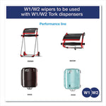 Load image into Gallery viewer, Industrial Paper Wiper, 4-ply, 11 X 15.75, Unscented, Blue, 375 Wipes/roll, 2 Rolls/carton
