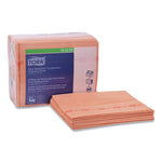 Load image into Gallery viewer, Small Pack Foodservice Cloth, 1-ply, 11.75 X 14.75, Unscented, Red With Red Stripe, 50/poly Pack, 4 Packs/carton
