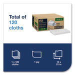 Load image into Gallery viewer, 2 In 1 Wiper, 1-ply, 13&quot; X 21&quot;, White, 120/carton
