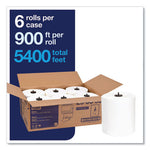 Load image into Gallery viewer, Advanced Matic Hand Towel Roll, 1-ply, 7.7&quot; X 900 Ft, White, 6 Rolls/carton
