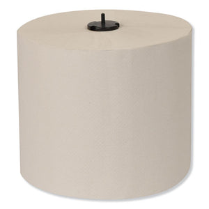 Basic Paper Wiper Roll Towel, 1-ply, 7.68" X 1,150 Ft, White, 4 Rolls/carton