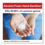 Load image into Gallery viewer, Alcohol Foam Hand Sanitizer, 18 Oz Pump Bottle, Unscented, 6/carton
