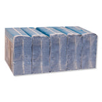 Load image into Gallery viewer, Industrial Paper Wiper, 4-ply, 12.8 X 16.4, Unscented, Blue, 90/pack, 5 Packs/carton
