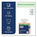 Load image into Gallery viewer, Cleaning Cloth, 8.46 X 16.13, White, 100 Wipes/box, 10 Boxes/carton
