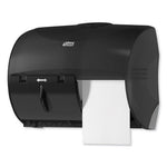 Load image into Gallery viewer, Twin Bath Tissue Roll Dispenser For Opticore, 11.06 X 7.18 X 8.81, Black
