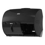 Load image into Gallery viewer, Twin Bath Tissue Roll Dispenser For Opticore, 11.06 X 7.18 X 8.81, Black
