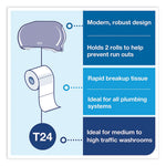Load image into Gallery viewer, Twin Standard Roll Bath Tissue Dispenser, 12.75 X 5.57 X 8.25, Smoke
