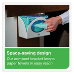 Load image into Gallery viewer, Small Bracket Wiper Dispenser, 8.42 X 4.22 X 5.74, White
