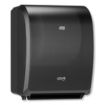 Load image into Gallery viewer, Electronic Hand Towel Roll Dispenser, 8&quot; Roll, 12.32 X 9.32 X 15.95, Black
