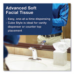 Load image into Gallery viewer, Advanced Facial Tissue, 2-ply, White, Cube Box, 94 Sheets/box, 36 Boxes/carton
