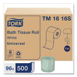 Load image into Gallery viewer, Universal Bath Tissue, Septic Safe, 2-ply, White, 500 Sheets/roll, 96 Rolls/carton
