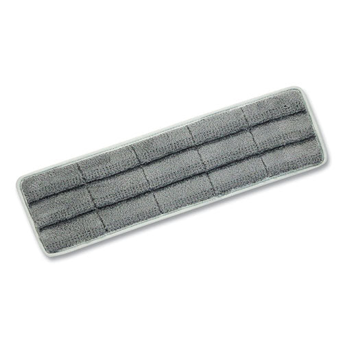 Omniclean Microfiber Pads, 16", Gray, 5/pack