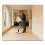 Load image into Gallery viewer, Excella Floor Cleaning Kit, 20&quot; Gray Microfiber Head, 48&quot; To 65&quot; Black/green Handle
