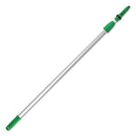 Load image into Gallery viewer, Opti-loc Extension Pole, 8 Ft, Two Sections, Green/silver
