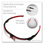 Load image into Gallery viewer, Avatar Safety Glasses, Black/red Polycarbonate Frame, Gray Polycarbonate Lens
